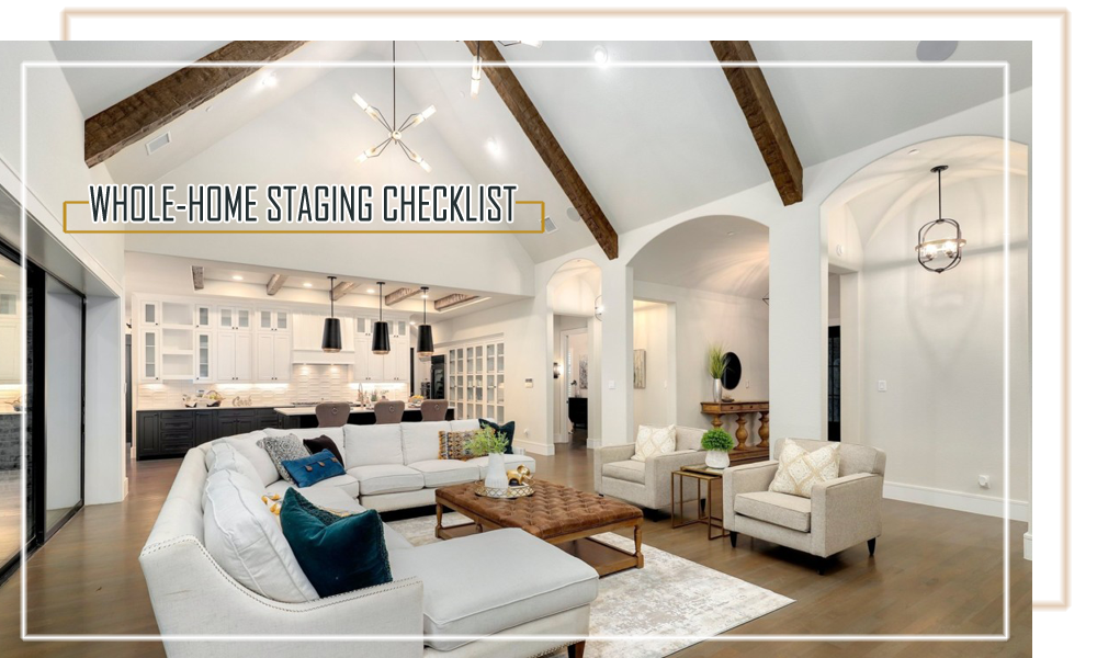 Whole Home Staging Checklist