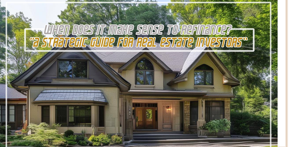 When Does It Make Sense for Real Estate Investors to Refinance