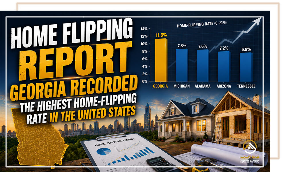Home Flipping Report Georgia recorded the highest home flipping rate in the United States