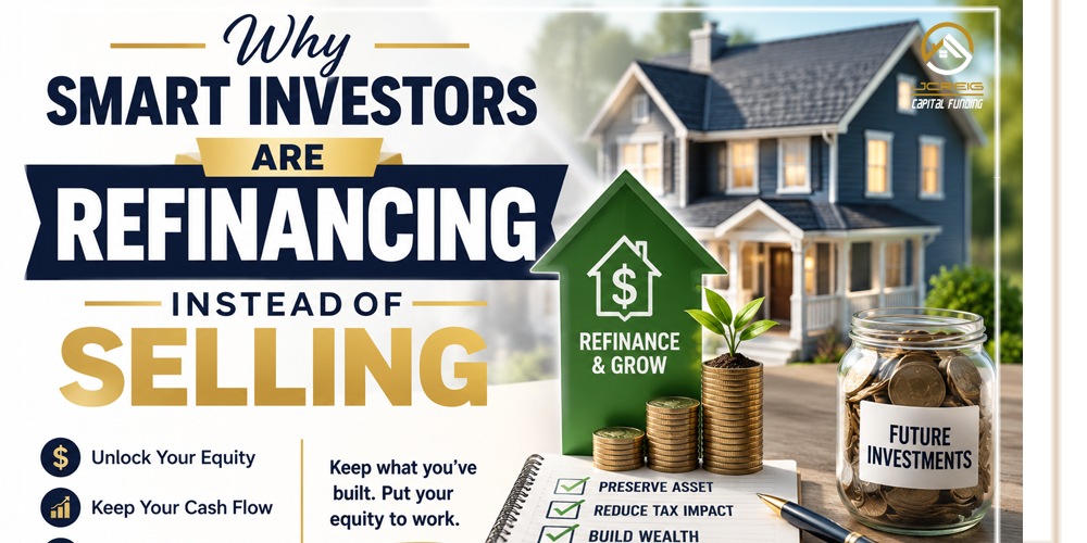 Why Smart Investors Are Refinancing Instead of Selling