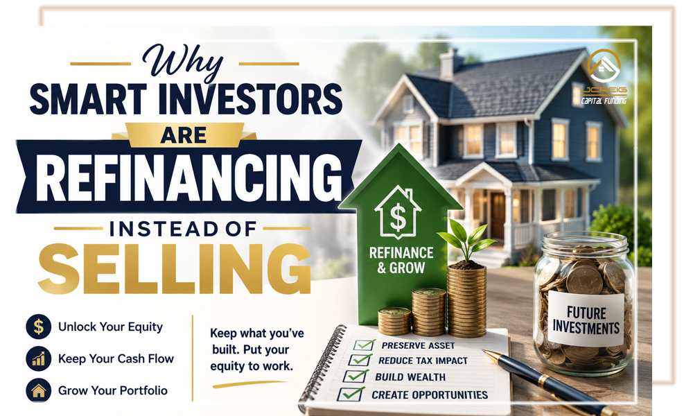 Why Smart Investors Are Refinancing Instead of Selling
