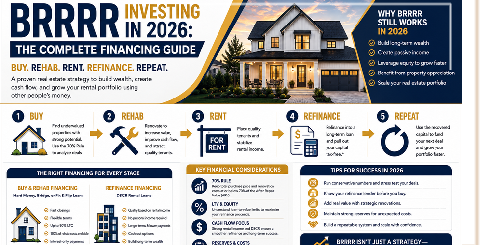 BRRRR Investing in 2026   The Complete Financing Guide