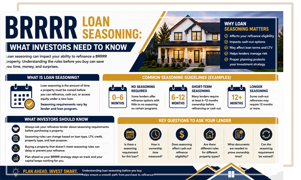 BRRRR Loan Seasoning   What Investors Need to Know