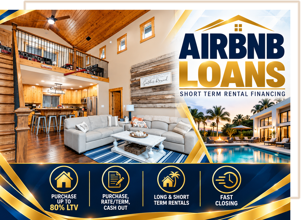 Airbnb Short Term Rental STR Loans 1000x732