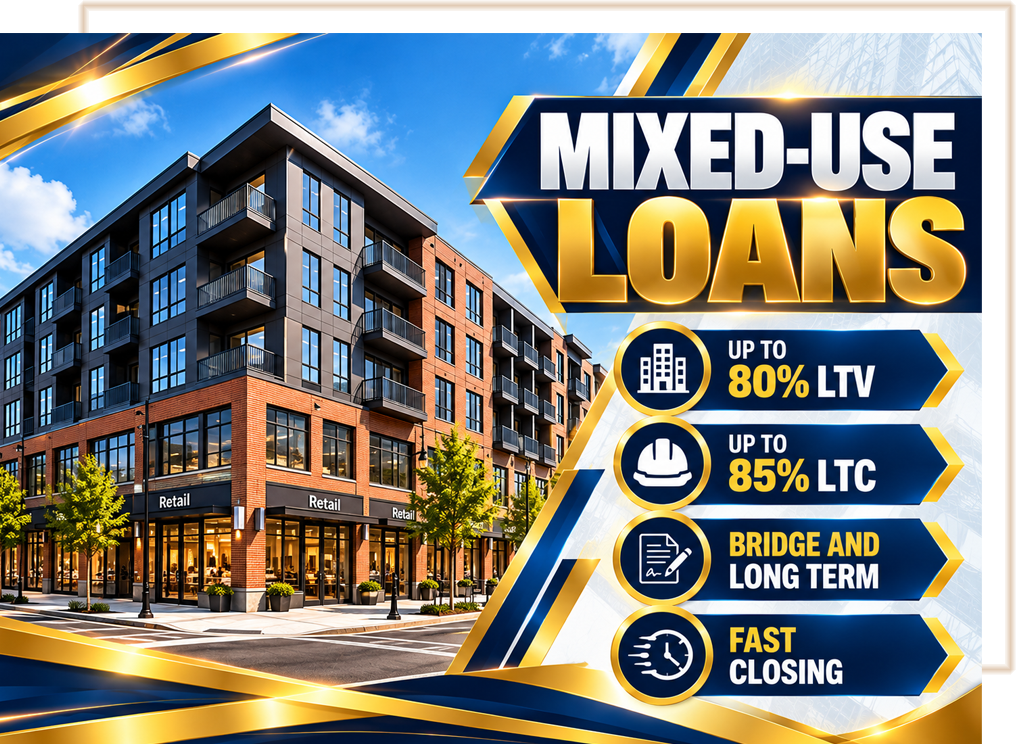 Multi Unit Mixed Use Loans