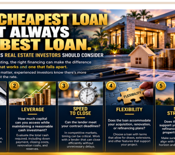 The Cheapest Loan Isn’t Always the Best Loan   5 Factors Real Estate Investors Should Consider